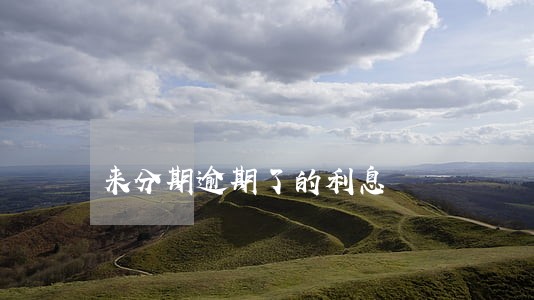 来分期逾期了的利息 来分期逾期了的利息
