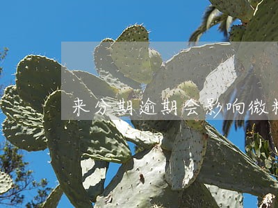 来分期逾期会影响微粒贷吗 来分期逾期会影响微粒贷吗