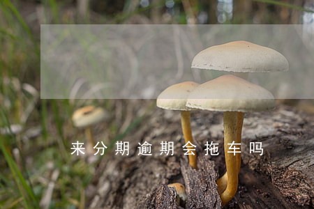 来分期逾期会拖车吗