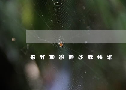 来分期逾期还款找谁 来分期逾期还款找谁
