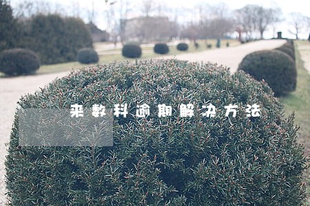 来数科逾期解决方法 来数科逾期解决方法
