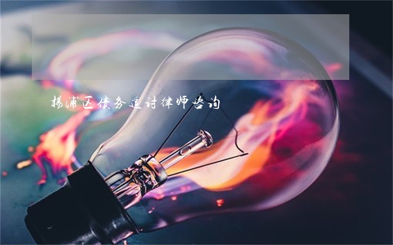 杨浦区债务追讨律师咨询 杨浦区债务追讨律师咨询