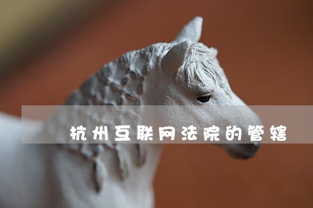 杭州互联网法院的管辖 杭州互联网法院的管辖