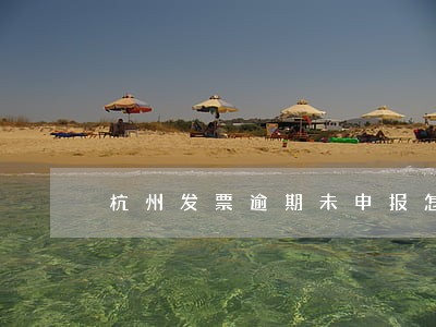 杭州发票逾期未申报怎么处理 杭州发票逾期未申报怎么处理