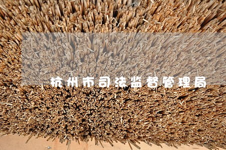 杭州市司法监督管理局 杭州市司法监督管理局