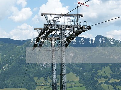 杭州本地债务律师咨询 杭州本地债务律师咨询