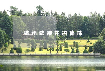 杭州法院先进集体 杭州法院先进集体