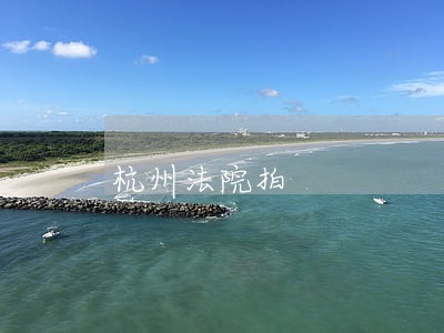 杭州法院拍