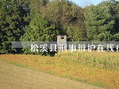 松溪县刑事辩护在线律师 松溪县刑事辩护在线律师