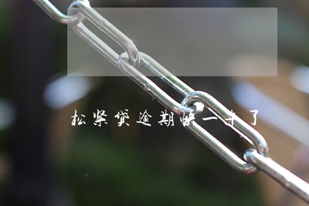 松紧贷逾期快一年了