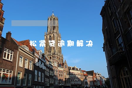 松紧贷逾期解决