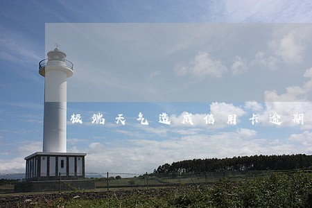 极端天气造成信用卡逾期