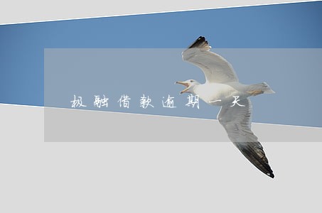 极融借款逾期一天 极融借款逾期一天