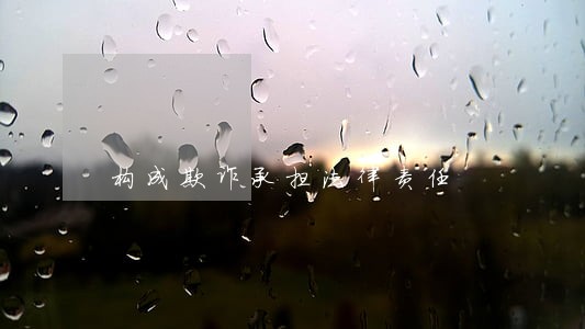 构成欺诈承担法律责任 构成欺诈承担法律责任