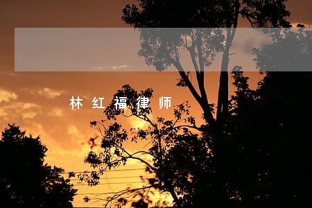 林红福律师 林红福律师