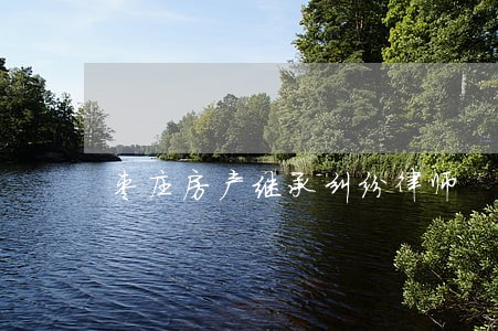 枣庄房产继承纠纷律师 枣庄房产继承纠纷律师
