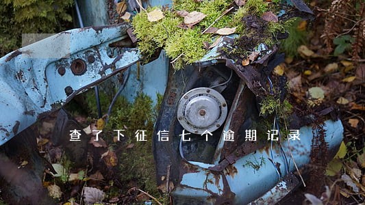 查了下征信七个逾期记录 查了下征信七个逾期记录