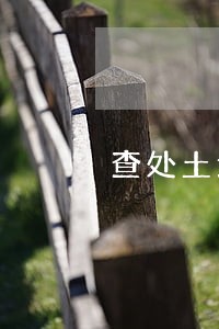 查处土地违法国务