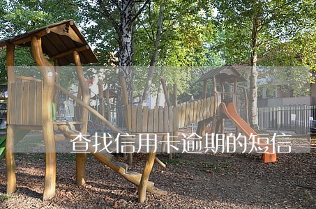 查找信用卡逾期的短信