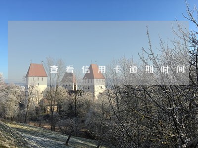 查看信用卡逾期时间 查看信用卡逾期时间