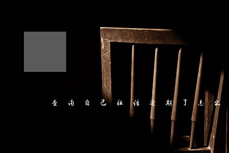 查询自己征信逾期了怎么办 查询自己征信逾期了怎么办