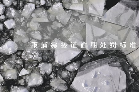 柬埔寨签证逾期处罚标准 柬埔寨签证逾期处罚标准