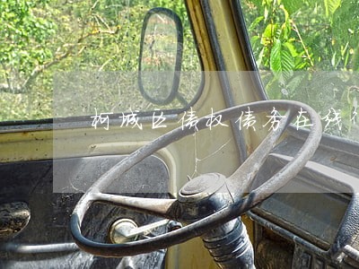 柯城区债权债务在线律师 柯城区债权债务在线律师