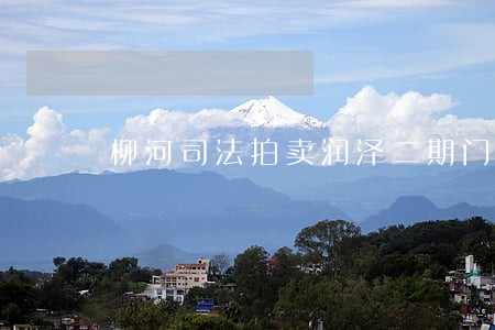 柳河司法拍卖润泽二期门市 柳河司法拍卖润泽二期门市