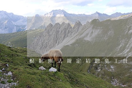 根据刑法规定招聘童工什么罪 根据刑法规定招聘童工什么罪