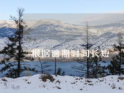 根据逾期时间长短 根据逾期时间长短