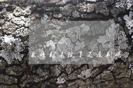 案件到法院了还没判呢 案件到法院了还没判呢