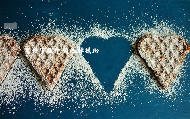 案件审理中的法律援助 案件审理中的法律援助