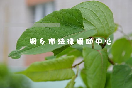 桐乡市法律援助中心 桐乡市法律援助中心