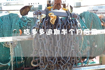 桔多多逾期半个月后果 桔多多逾期半个月后果