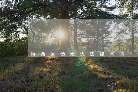 桥西区债无忧法律咨询 桥西区债无忧法律咨询