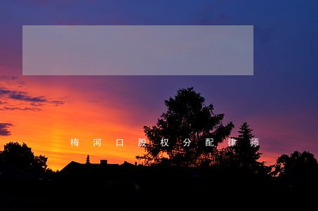 梅河口股权分配律师 梅河口股权分配律师