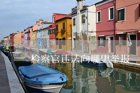 检察官违法向哪里举报 检察官违法向哪里举报