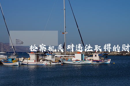 检察机关对违法取得的财务拍卖 检察机关对违法取得的财务拍卖