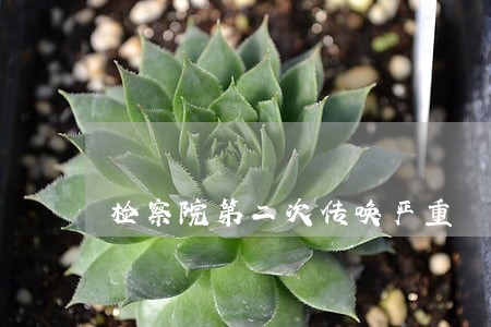 检察院第二次传唤严重 检察院第二次传唤严重