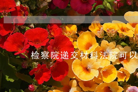 检察院递交材料法院可以退回吗 检察院递交材料法院可以退回吗