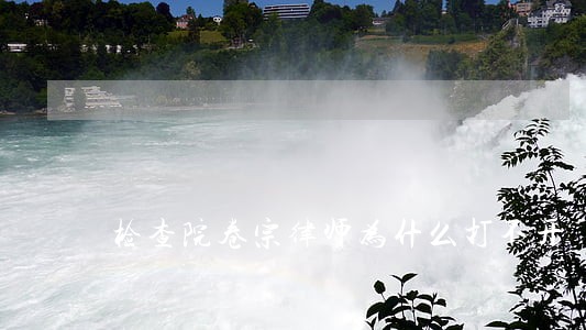 检查院卷宗律师为什么打不开 检查院卷宗律师为什么打不开