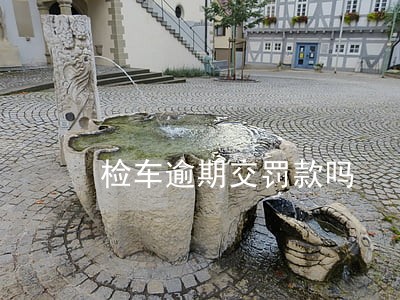 检车逾期交罚款吗 检车逾期交罚款吗