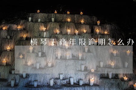 横琴工商年报逾期怎么办 横琴工商年报逾期怎么办