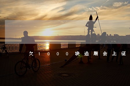 欠1000块逾期会上征信吗 欠1000块逾期会上征信吗