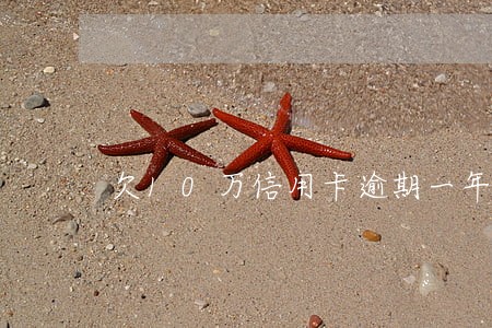 欠10万信用卡逾期一年了 欠10万信用卡逾期一年了