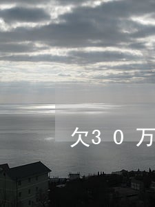 欠30万逾期一年要还多少钱