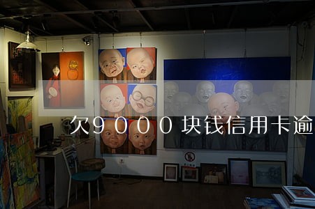 欠9000块钱信用卡逾期