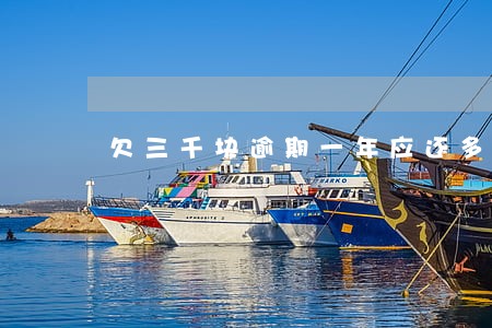 欠三千块逾期一年应还多少 欠三千块逾期一年应还多少