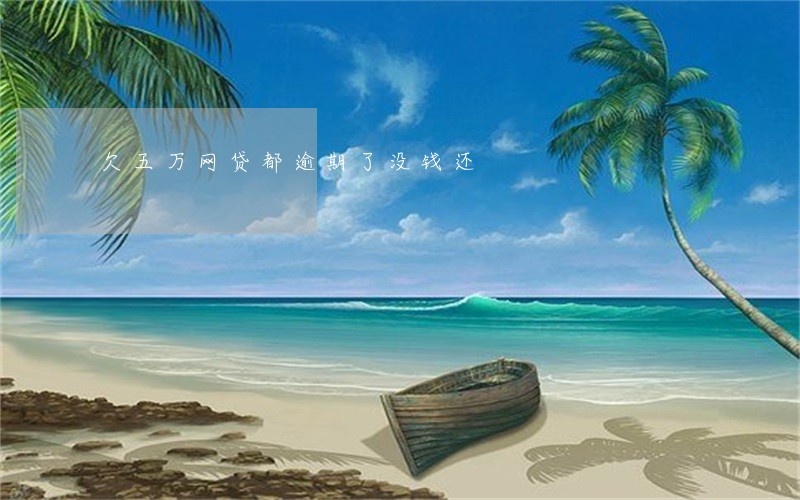 欠五万网贷都逾期了没钱还 欠五万网贷都逾期了没钱还