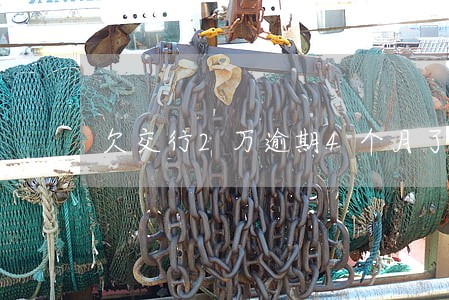欠交行2万逾期4个月了叫去签字 欠交行2万逾期4个月了叫去签字
